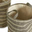 Jumelle Handmade Seagrass Basket With Handles - Set of 2