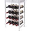 Byata Wine Bottle & Glass Rack White