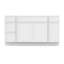 Base de meuble-lavabo simple 63 po seulement-98638096