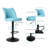 Stylish Set Of 2 Swivel Bar Stools For Seating Experience-889029128