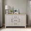 Limestone Wide 2 Door 3 Drawer Sideboard-667503284