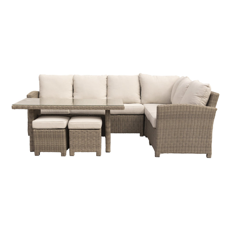 Loc 8 - Person Patio Conversation Set with Cushions