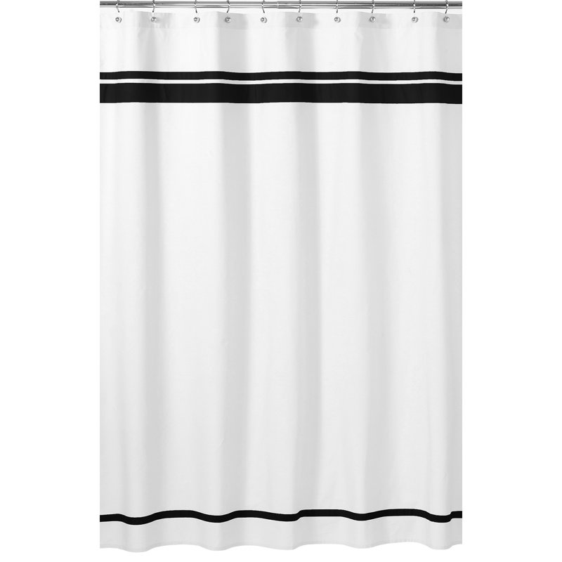 Sweet Jojo Designs Hotel Cotton Shower Curtain - Thumbnail 2