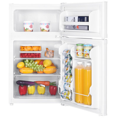 Mini réfrigérateur autoportant avec congélateur Premium de 3,1 pieds cubes Levella