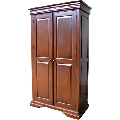 Beaulieu 2 Door Solid Wood Wardrobe