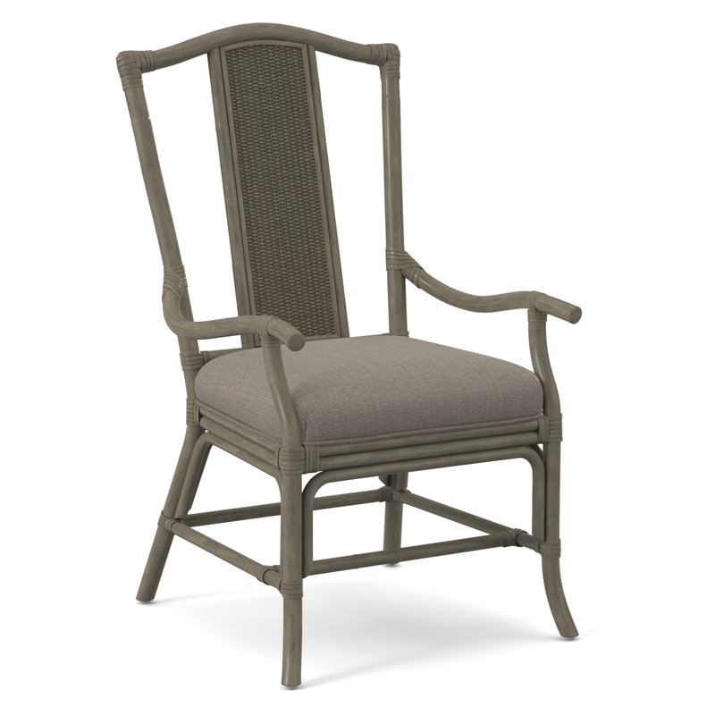 Drury Lane Slat Back Dining Arm Chair, Stone Hearth, Basic Navy; 0317-61