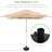 Plastic Free Standing Umbrella Base