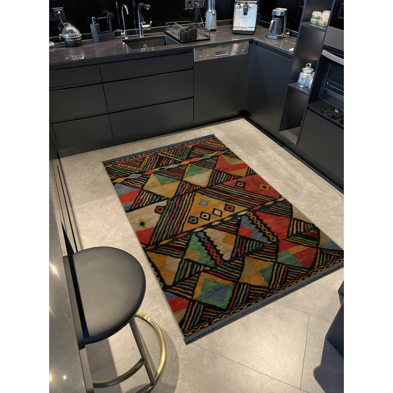 Tapis rectangulaire Wimjan, Rectangle 4 pi x 5 pi 11 po