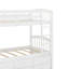  Lit superposé simple en bois avec lit gigogne et tiroirs Katylyn-397878347