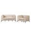Ensemble de salon en velours 3 pièces Filofteia-641372295