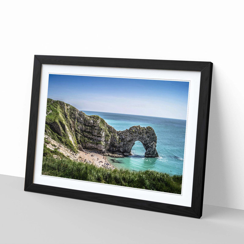 Single Picture Frame Print, Black