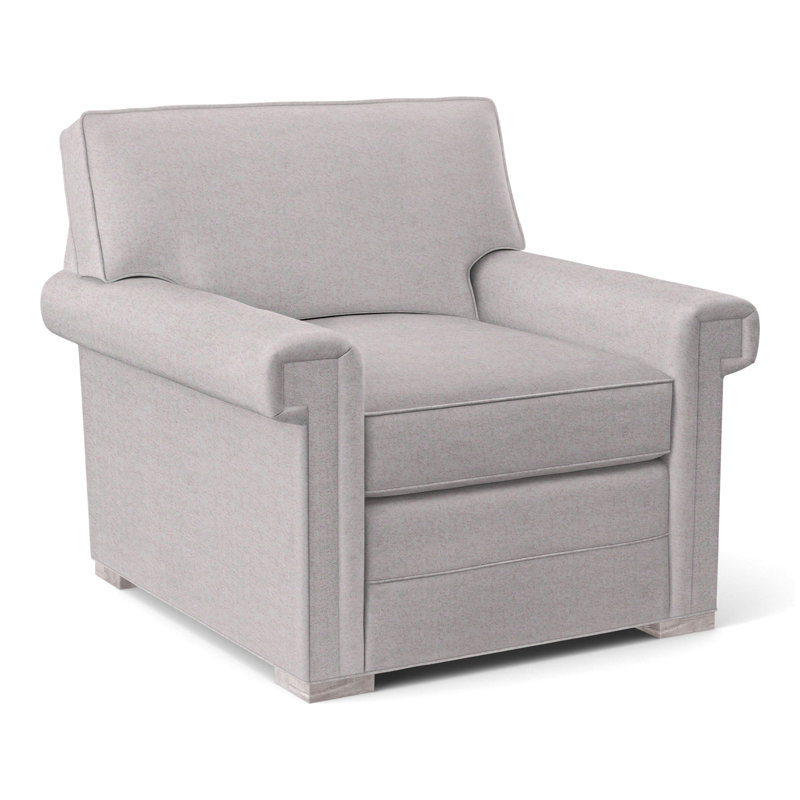 Fauteuil 36 po Davidson, Non, Lin Nadia, Gris tourterelle