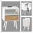 Margery 15.76'' W Nightstand-367176406