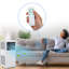 Climatiseurs portatifs de 8 000 BTU, unité de climatisation 3 en 1, ventilateur, fonction de mise en veille, télécommande, minuterie de 24 heures, rafraîchit les espaces jusqu'à 350 pieds carrés. Pieds carrés pour chambre à coucher, salon