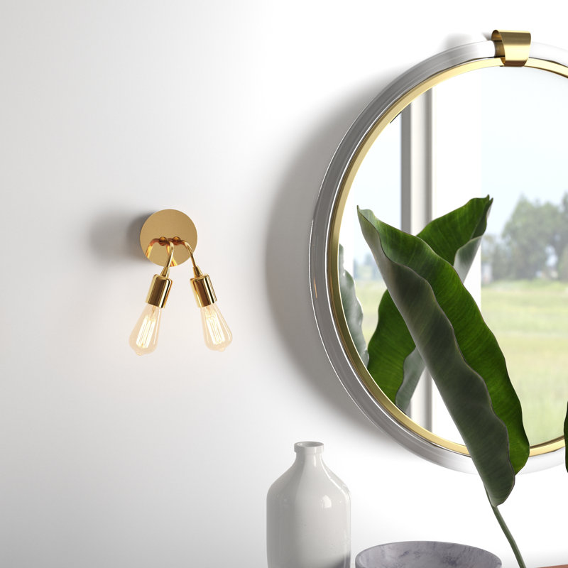 Loni Armed Sconce, Gold