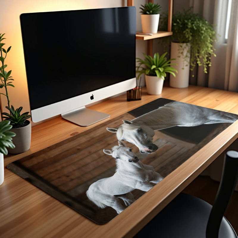 Polyester Desk Pad, 23.6x13.8