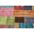 Wool Patchwork Distressed Area Rug 8x10