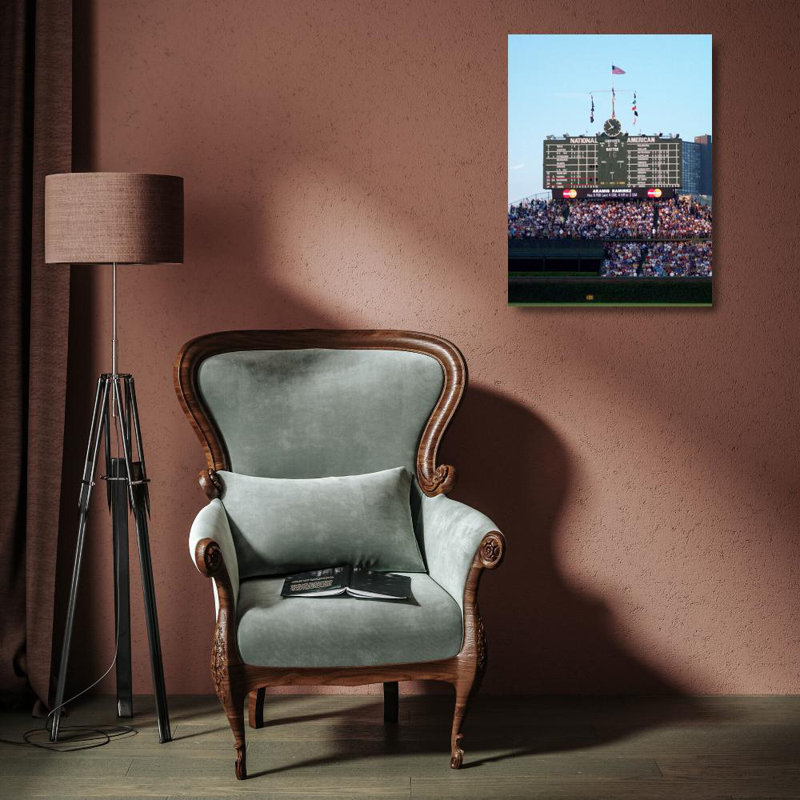 Tableau d'affichage Wrigley Field, H 18 po x l 14 po