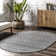 Amanuel Moroccan Geometric Area Rug in Dark Gray