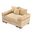 Canapé modulaire surdimensionné surdimensionné, accoudoirs très épais, coussins de bonne résilience, conception ergonomique-313098160