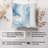 Abstract Blue Crystal Marble Geode III Modern-99959642