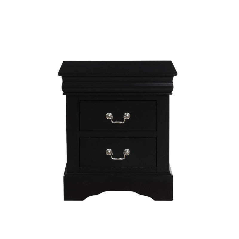 Table de chevet en bois de style Louis Philippe