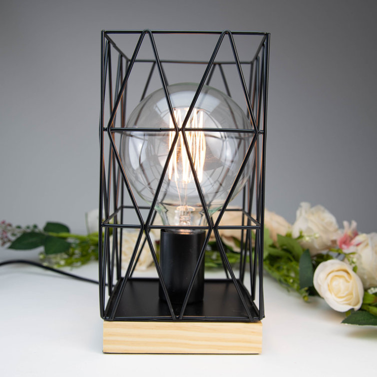 Roxy Wood/Metal Novelty Lamp