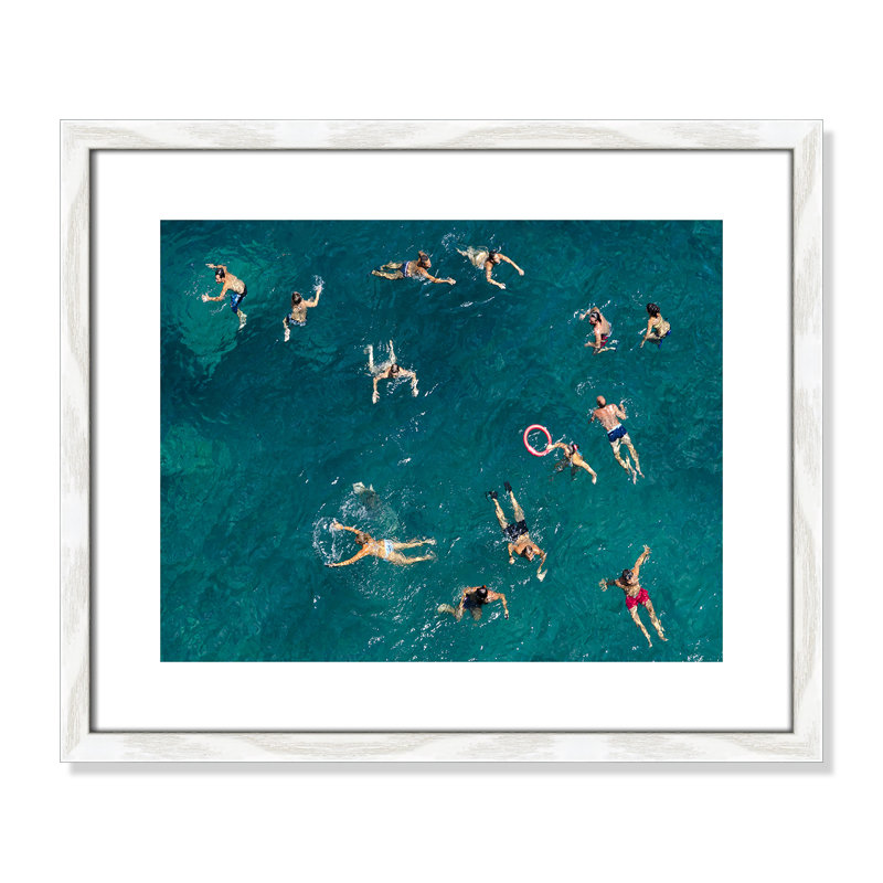 Norvell Tonti - Photograph Print, White Wood Framed Paper, 16" H x 19" W x 0.75" D