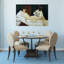 Olympia Classic Contemporary Flower Wall Art Print by Edouard Manet - 1 Piece Wrapped Canvas Wall Art-1999188465