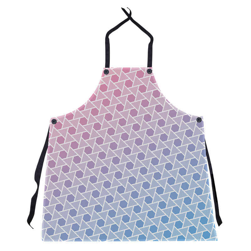 Katelyn Elizabeth Bib Apron, Pink/Blue