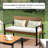 4-person Outdoor Wicker Patio Set With Cushions For Porch