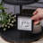 Two Tiered Black Decorative Serving Tray or Cake Stand