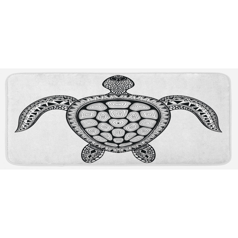 Coastal Synthetic Kitchen Mat