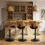 Swivel Yes Bar Stool with Steel Frame