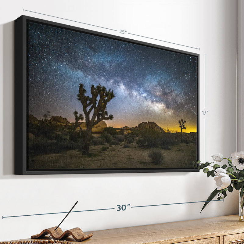 Impression sur toile Galaxy Sky, H 17 po x l 25 po