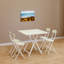 Kruter Foldable Square Dining Table-812133955-812133966