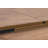 Modern Extendable Dining Table, Walnut & Black Finish, 51.2 x 31.5 x 31.5 inches (Extended: 65.4 inches) | 100% MDF with Durable Plastic Legs | Stylish Industrial Design, Perfect for Dining Rooms & Entertaining