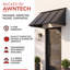 Auvent fixe en métal avec côtés fermés Awntech Houstonian-122850712-122850709-122850718
