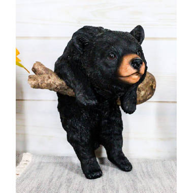 Black Bear Cub Cell Phone Holder, Black Forest Decor