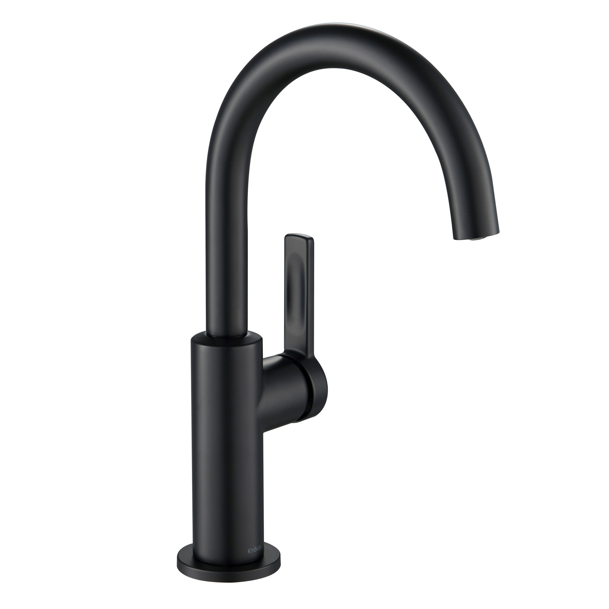 Oletto Single Handle Kitchen Bar Faucet, Matte Black