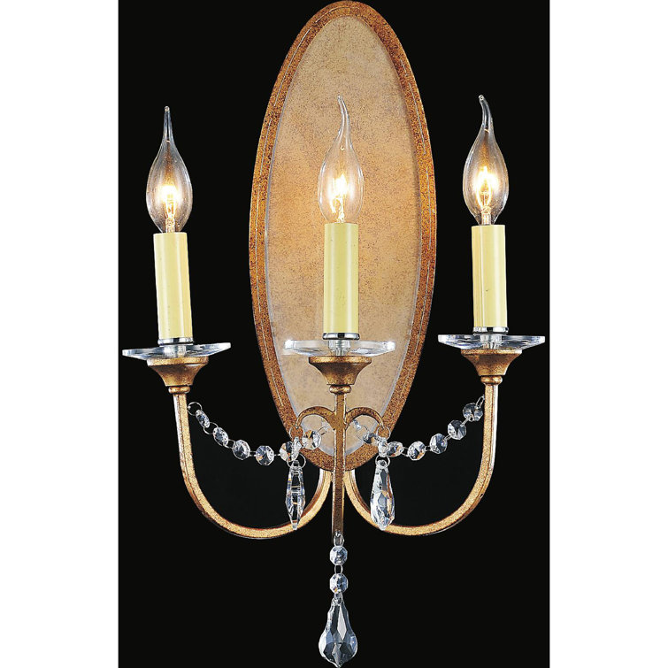 Doe 3-Light Candle Wall Light