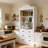 79.5'' H Vertical White Dining Cabinet Multi-Use Display Storage with 4 Drawers & Shelves