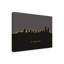 Art sur toile de Michael Tompsett «Wilmington Delaware Skyline Glow II»-52074977