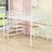 Full Metal Loft Bed With Desk, Storage Stairs And Guardrails-114155935