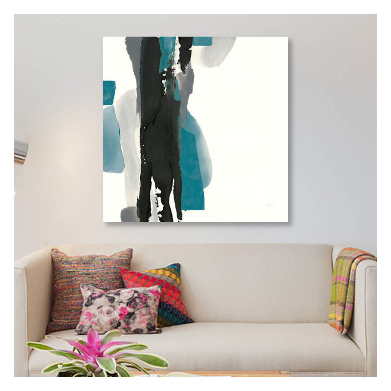 « black and-teinté ii », impression sur toile, H 37 po x l 37 po x P 1,5 po