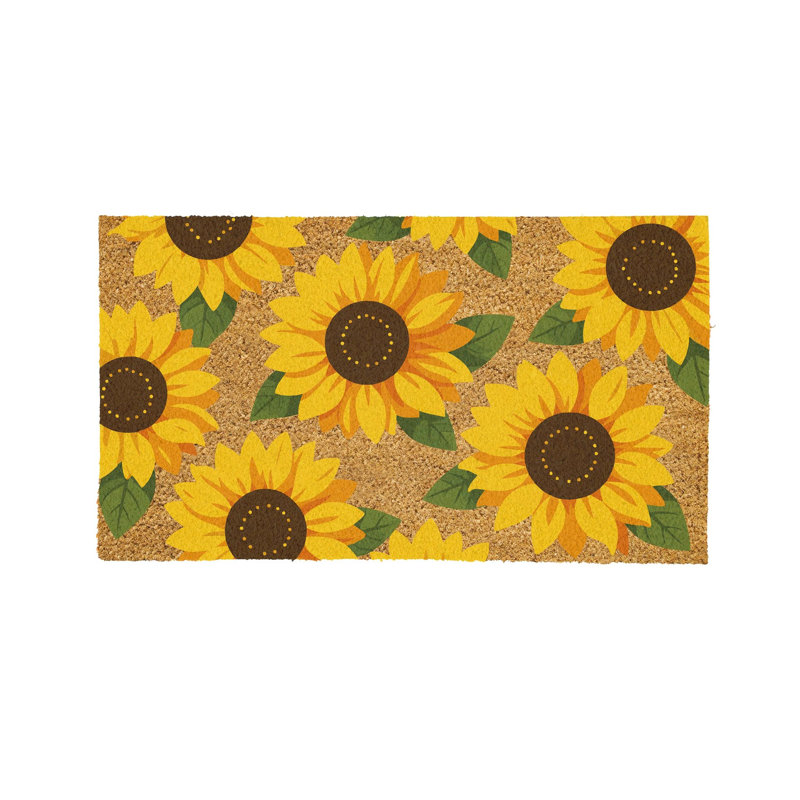 Tapis en fibre de coco Sentiment