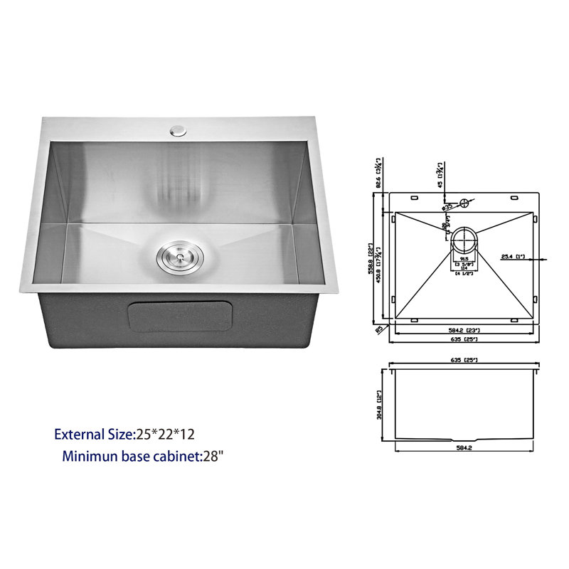 Lavabo pour salle de lavage