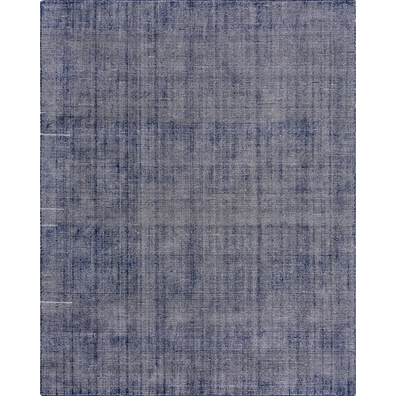 Liabah Wool Striped Indoor Rug, Rectangle 7'10" x 10'