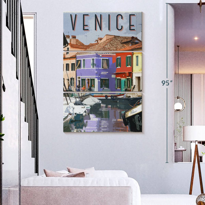 Masam Visit Venice, 32" H x 20" W