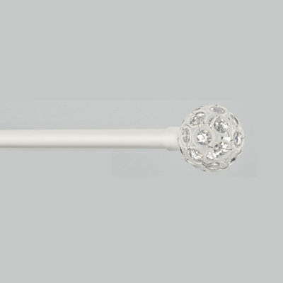 Adjustable Single Curtain Rod